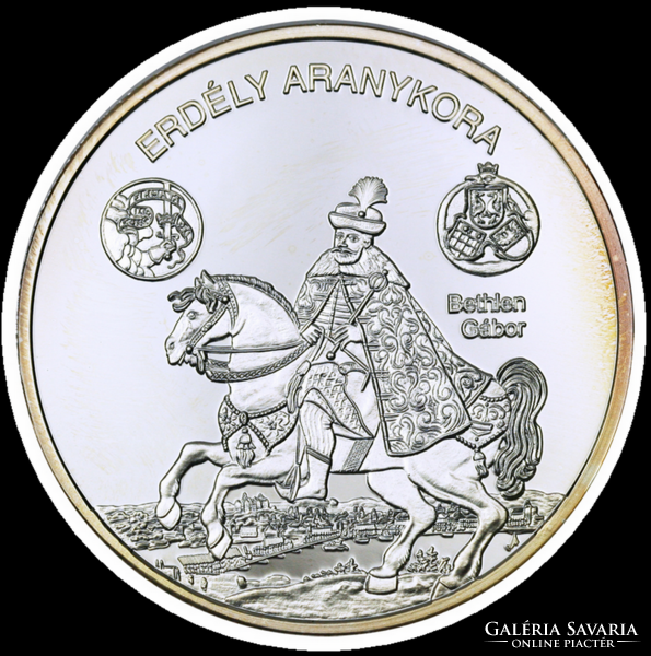 Transylvania's golden age silver coin of the greats of our nation
