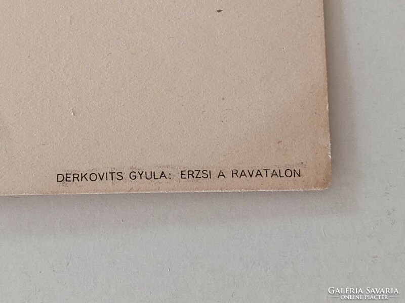 Régi nyomat Athenaeum 1949 Derkovits Gyula garfikája Erzsi a ravatalon