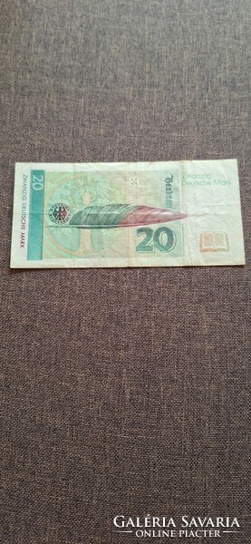 Old money 20 German marks