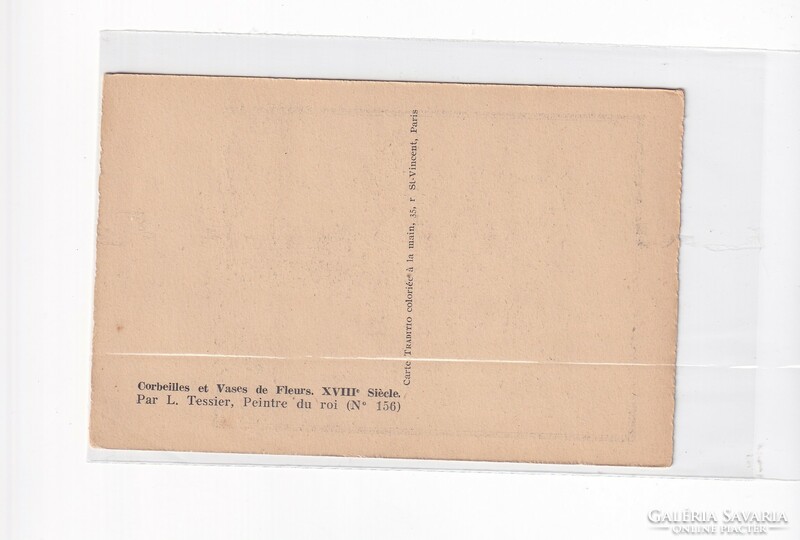 H:115 Antik Üdvözlő képeslap postatiszta
