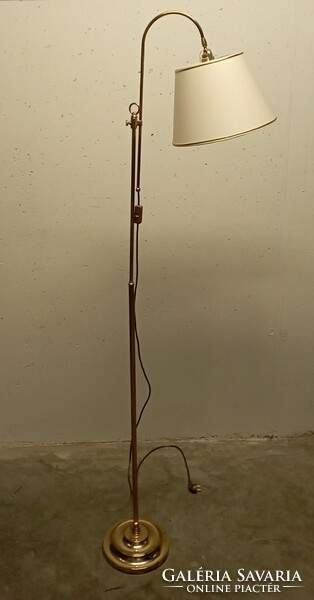 Copper floor lamp