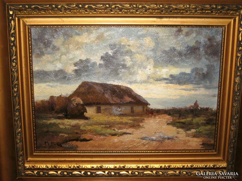 Gusztáv Magyar Mannheimer / 1859-1937 / : rolling clouds