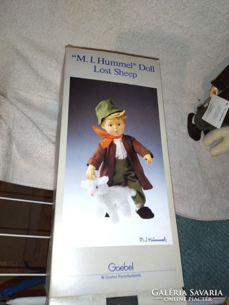 Rare huge m.I. Hummel goebel lost sheep doll doll. 40cm high