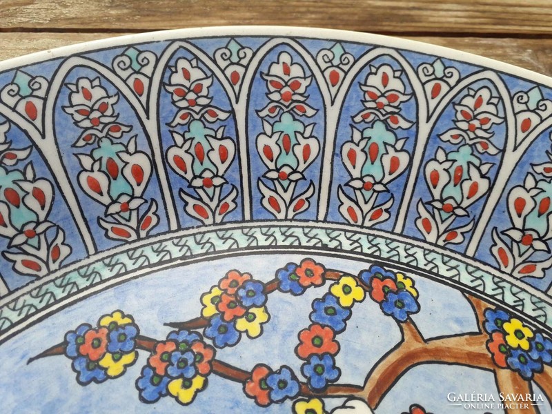 42 cm Art Nouveau wall plate.