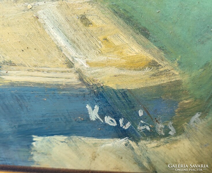 Sándor Kovács (1914 - ) Budaörs landscape c. Your painting with an original guarantee!