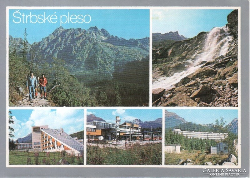 Postcard 0075 (Czechoslovakia) High Tatras, post clear