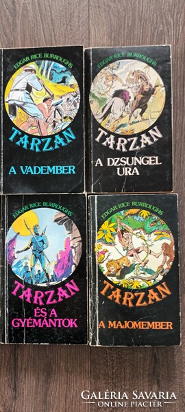 Tarzan könyvek 6 db