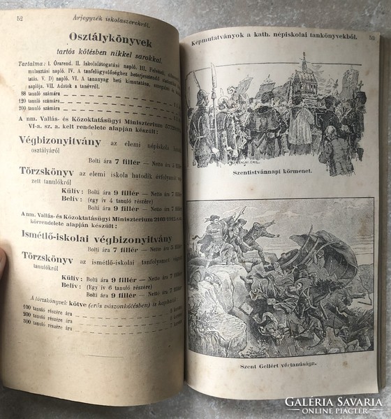 Katolikus elemi népiskolák engedélyezett tankönyv jegyzéke 1913