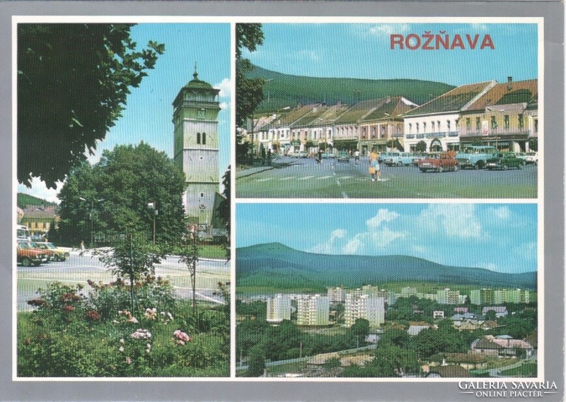 Postcard 0074 (Czechoslovakian) rosznyó postal clerk