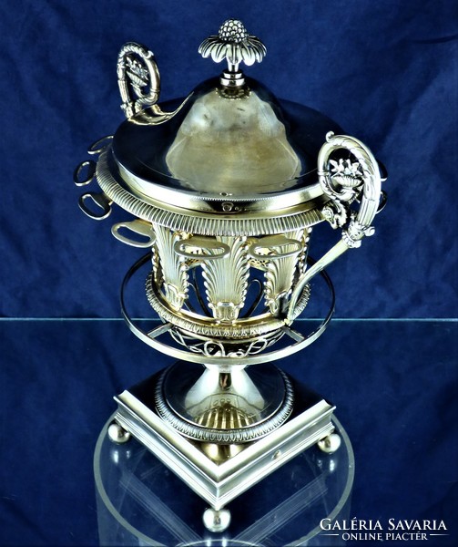 Beautiful, antique silver bonbon holder, Paris, ca. 1820!!!