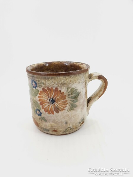 Old folk ceramic mug