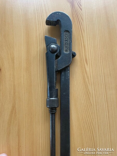Vintage 60s, 70s steel pipe wrench, wrench