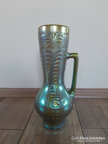Old Zsolnay eozin jug vase