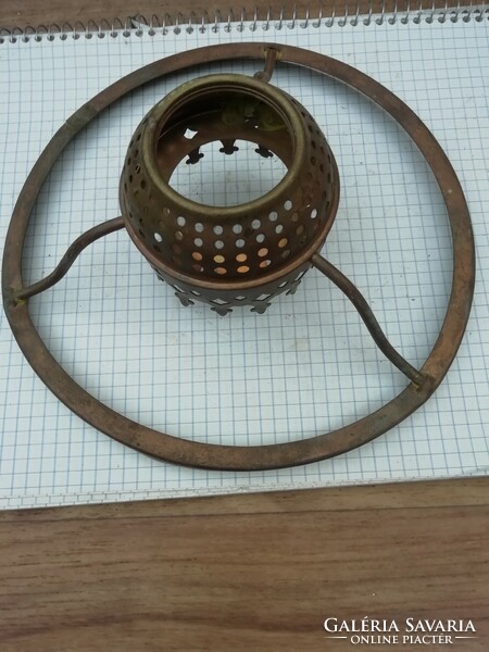 From the collection of kerosene, lamp shade holder 1 hundreds of parts soon.