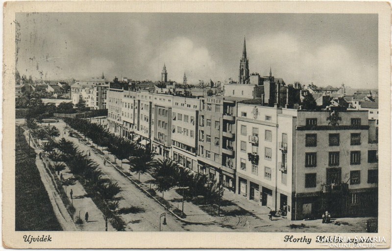 KH --- 023  Újvidék - Hothy Miklós sugárút 1941  (Monostory fotó)