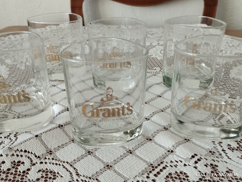 6 whiskey glasses