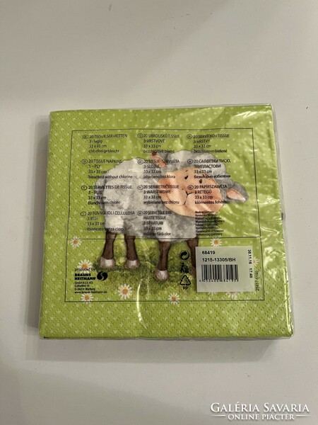Különleges húsvéti dekor szalvéta csomag - barika - bárány