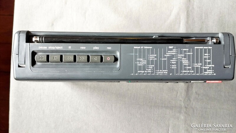 Siemens rk 770 portable world receiver radio with tape recorder