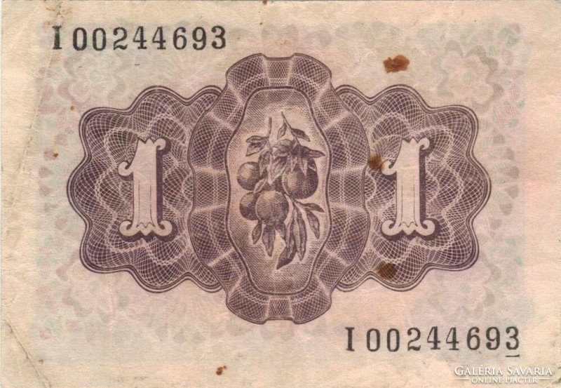 1 peseta 1948 Spanyolország 1.