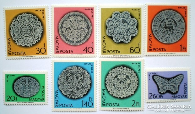 S2058-65 / 1964 Halasi Csipke II. bélyegsor postatiszta