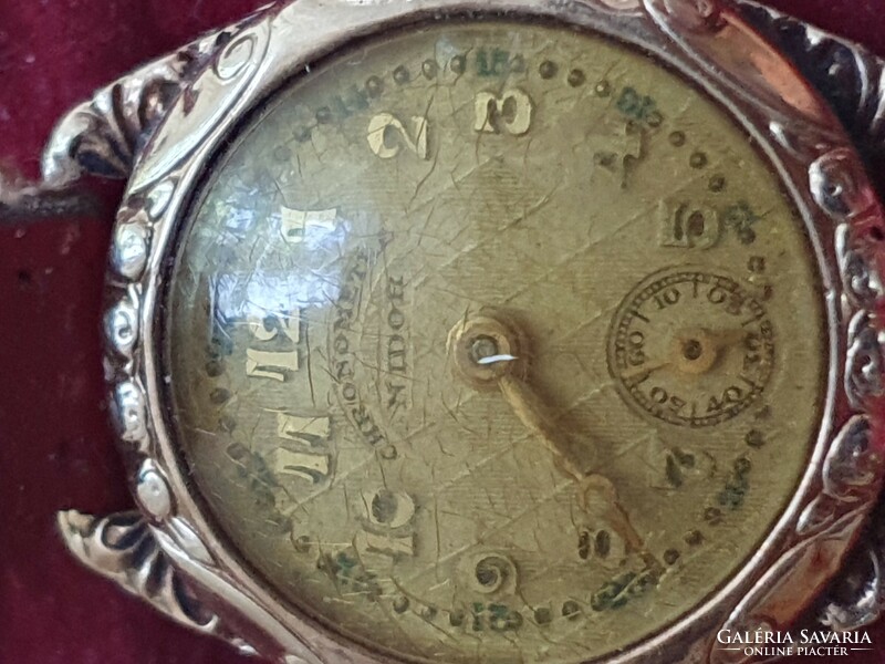 14 karátos antik arany óra