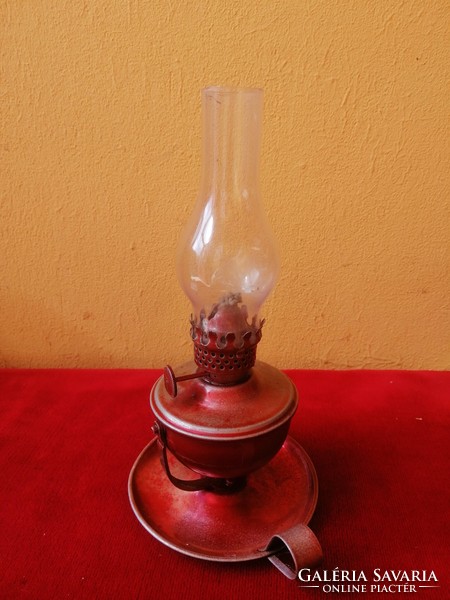 Table / wall, small kerosene lamp - 18 cm.-