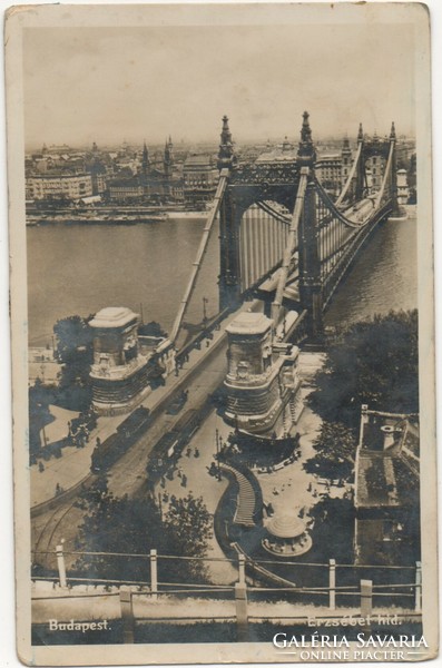 BP - 139 Budapesti séta,  Erzsébet-híd 1932