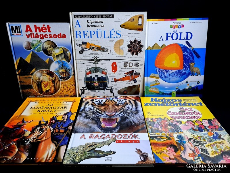 6 large informative picture books not only for children