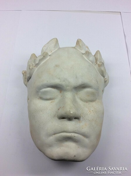Beethoven face print (not a death mask!)