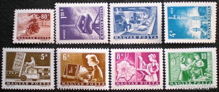 S2066-73 / 1964 Közlekedés II. bélyegsor postatiszta