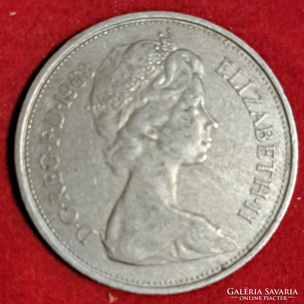 1968. England 10 pence 565)