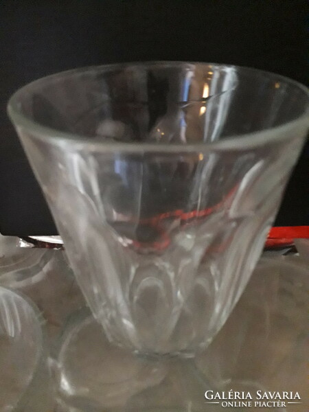 Unopened glass cup pack of 12 new. 2.5 Dl.