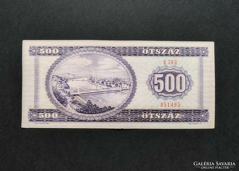 500 Forint 1990, VF