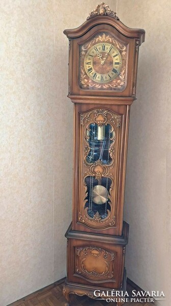 Baroque warrings standing clock