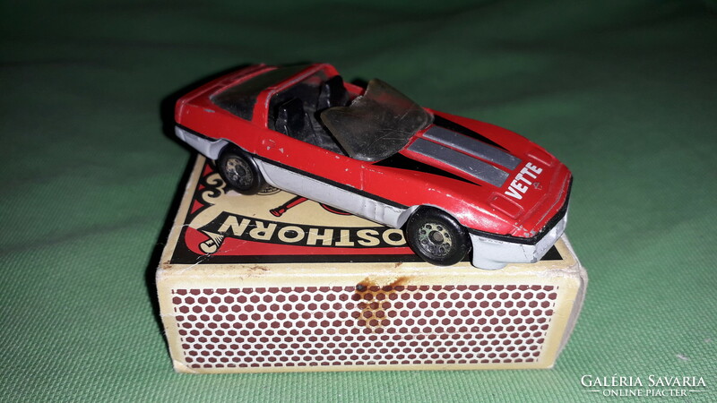 1983. Matchbox - Macau - 1984. Corvette - 1: 64 scale metal car as shown in the pictures