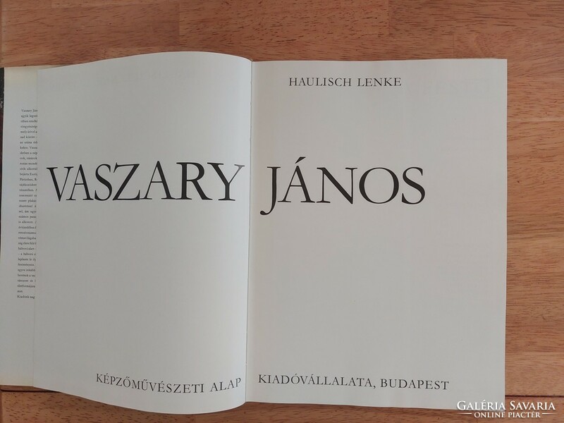 Haulisch Lenke: Vaszary János c könyv