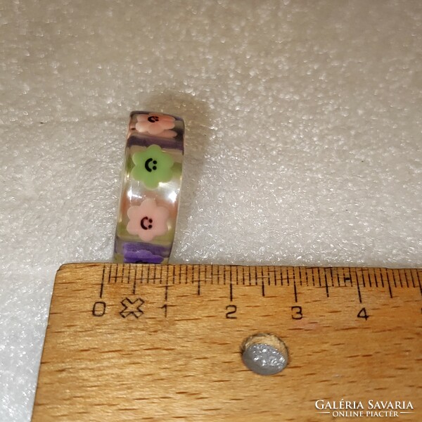 Cuki műanyag gyűrű 17.8mm (56)