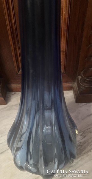 Hatalmas mérettű Bohémia üveg váza