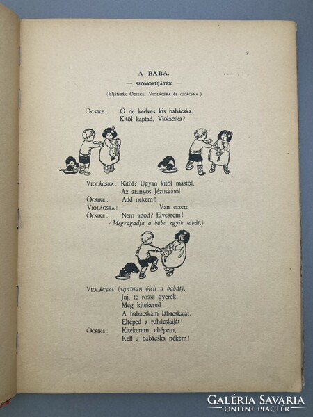 Benedek Elek ( (1859–1929): Öcsike "nadselü" gondolatai, 1921 - antik mesekönyv, gyűjtői ritkaság
