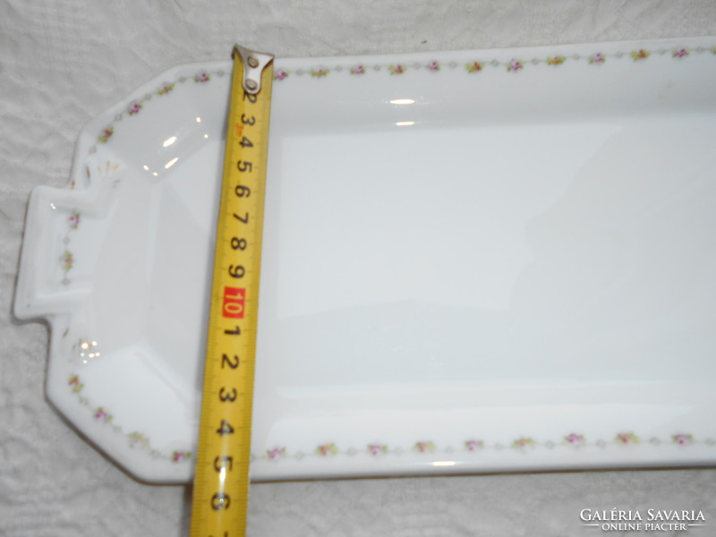 Fisher emil porcelain cake serving plate 40 cm x 15 cm