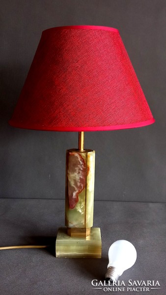 Italy onix vintage asztali lámpa. ALKUDHATÓ.