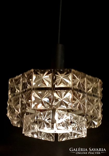 Kinkeldy German crystal lamp vintage art deco design. Negotiable!