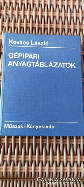 Gépipari anyagtáblázatok-Kovács László