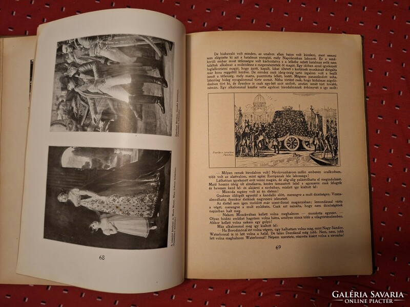 Collector's album - 1908 - Napoleon's life and times. Gyula Szini's diary in Pest
