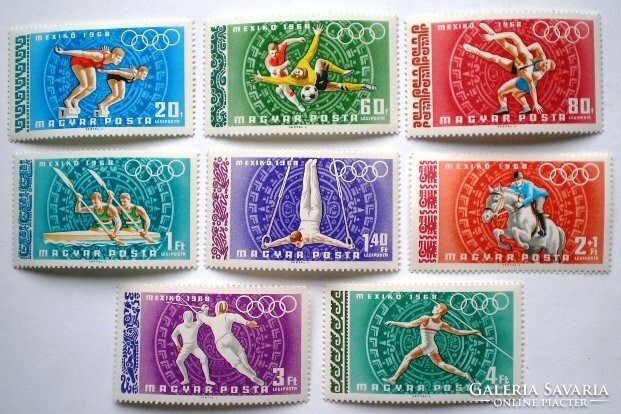 S2474-81 / 1968 Olympics - Mexico stamp series postal clerk