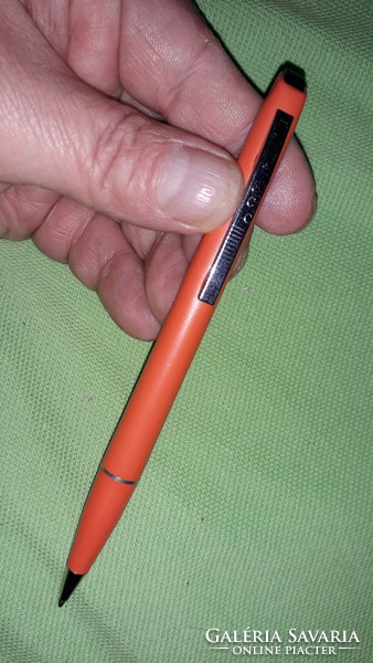 Retro ico 70 dual-function ballpoint pen with a rare cover in orange design as shown in the pictures