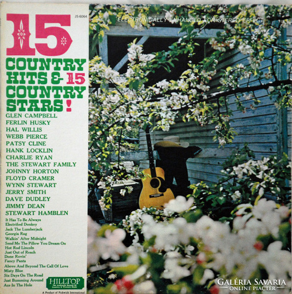 Various - 15 country hits & 15 country stars (lp, comp)