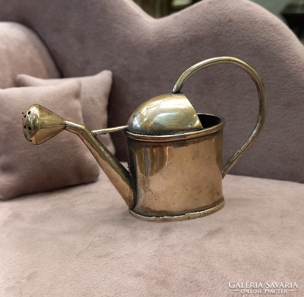 Silver miniature watering can