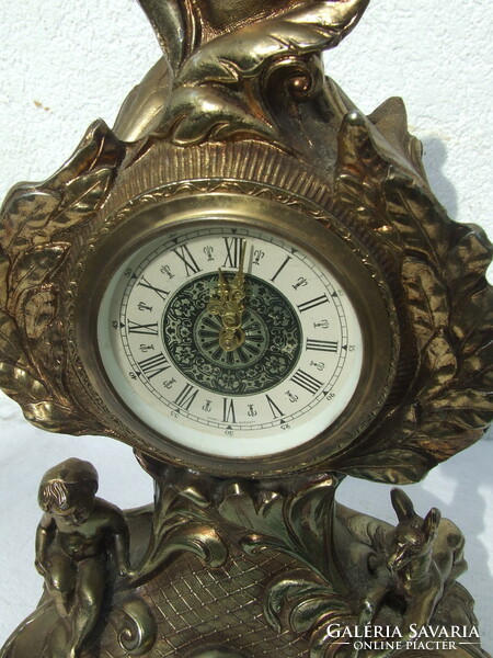 Franca fireplace clock
