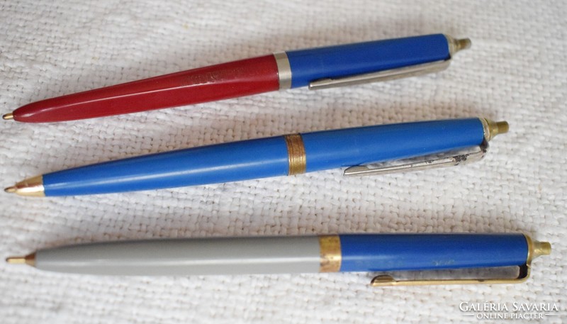 Ballpoint pen, 3 pieces retro, 
